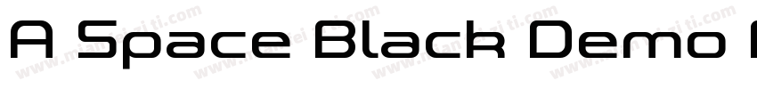 A Space Black Demo Regular字体转换